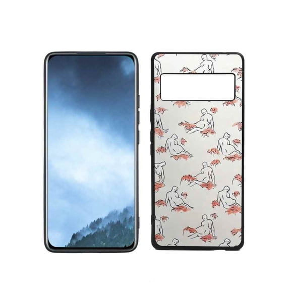 Compatible with Google Pixel 6 Pro(2021) Phone Case, Nude-Woman-3 Case Men Women, Flexible Silicone Shockproof Case for Google Pixel 6 Pro(2021)