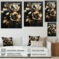 thumbnail image 4 of Designart Blue And Gold Tulips I Canvas Wall Art, 4 of 5