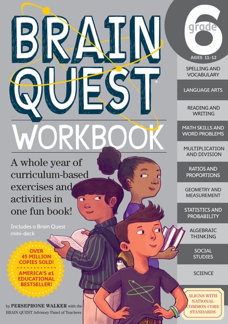 Brain Quest Decks Ser.: Brain Quest Grade 6 Revised 4th Edition : 1,500 Questions and Answers to Challenge the Mind by Susan Bishay and Chris Welles Feder 2012, Kit for sale online 