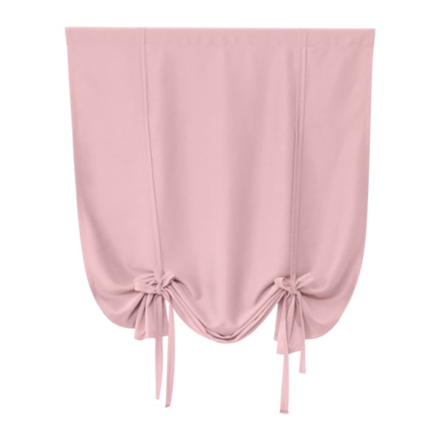 Cortinas textiles para el hogar AQITTI para baño, cocina, cortinas romanas ajustables con globos para ventanas pequeñas, cortinas opacas, paneles con bolsillo para barra, color morado