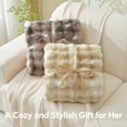 thumbnail image 4 of BEDELITE Faux Fur Throw Blanket for Couch, Decora, 4 of 8
