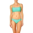 thumbnail image 2 of No Boundaries Juniors’ Lettuce Edge Bikini Swim Top, 2 of 5