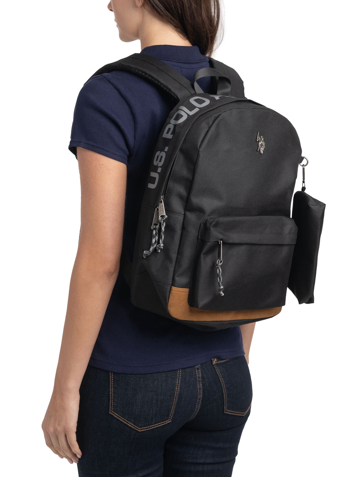 U.S. Polo Assn. Unisex Backpack with Pouch