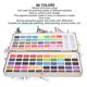thumbnail image 3 of Kit de pintura de acuarela ANGGREK 100 Colores pintura sólida, 3 of 8