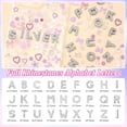 thumbnail image 3 of MEC 330 Pcs Purple Junk Phone Case Charms 26 Pcs A-Z Rhinestone Alphabet Letter Charms, Mix Flower Bow Heart Pearls Flatback Resin Charms Letter Junk Cases Kit for DIY Crafts, 3 of 13
