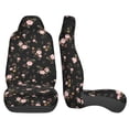 thumbnail image 3 of Sikiie Flowers Car Seat Protector 2 Pack Car Seat Cushion Mat, Car Seat Covers for SUV, Truck, Van, 3 of 7