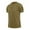 Khaki, variant on Zylanna Men's Casual T-Shirts, Fashion Short Sleeve Solid Color Crew Neck Shirts for Men Tee Black Size S