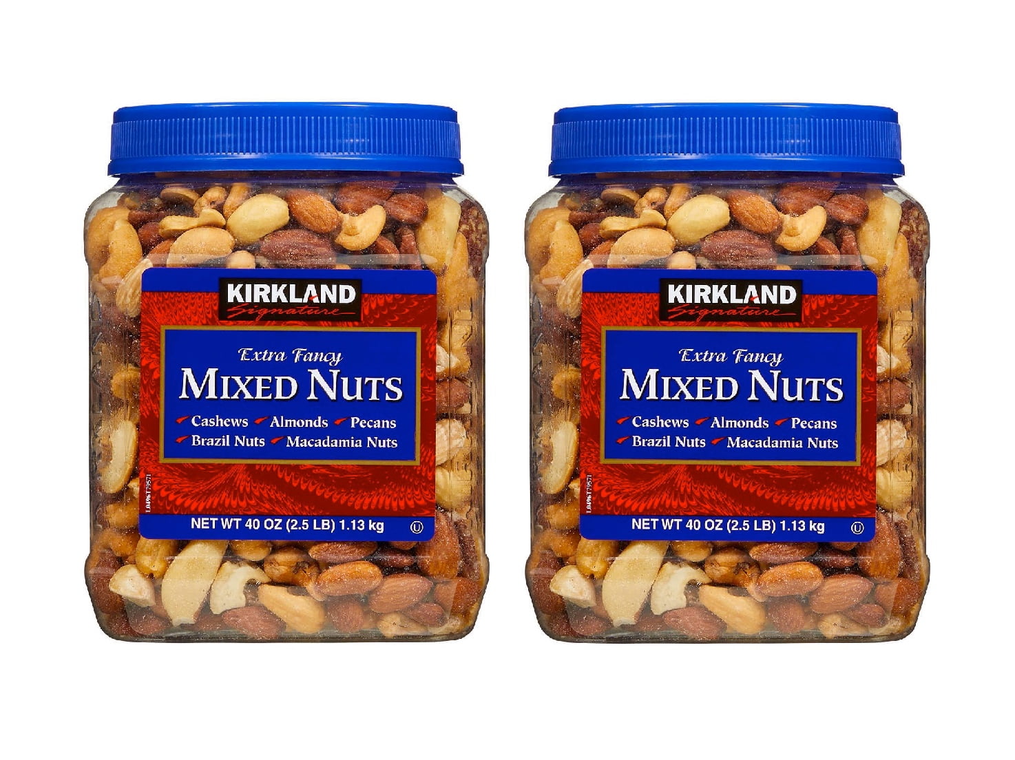 Kirkland Signature Extra Fancy Mixed Nuts, 2.5 lbs 2PK