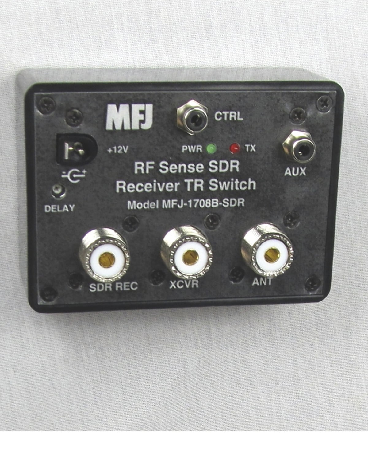 MFJ1708BSDR Ham Radio SDR RF SENSING T/R SWITCH WITH SO239