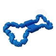thumbnail image 3 of PEACNNG Bone Toy Large Pets Light Blue Braided Chew bite-resistant molar toy cleans teeth and does not hurt teeth toy, 3 of 5