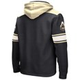 thumbnail image 3 of Men's Colosseum Black Purdue Boilermakers Big & Tall Hockey Lace-Up Pullover Hoodie, 3 of 3