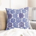 thumbnail image 4 of Azora AZO-006 20"H x 20"W Square Pillow Kit in Dark Blue/Navy/White, 4 of 5