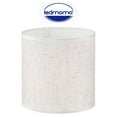 thumbnail image 2 of Tono de lámpara de lámpara de lámpara de lino rústico tambor de lino sombra para la lámpara de pared lámpara de mesa, 2 of 4