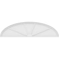 thumbnail image 3 of Ekena Millwork 78"W x 20-1/2"H x 2"P Elliptical 4 Spoke Architectural Grade PVC Pediment, 3 of 7