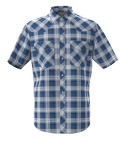 Wrangler Mens Short Sleeve Western Shirt