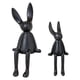 thumbnail image 5 of 2 Estatuas Decorativas De Conejo Sentado De Cerámica Para Estante, Adorno Para Sala De Estar, 5 of 8