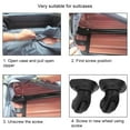 thumbnail image 4 of Roues de Valise, Lot de 2 Roues Pivotantes de Remplacement, Roues Pivotantes pour Valise de Voyage, Roulements en Plastique, Ensemble de Réparation pour Ensembles de Bagages, 4 of 9