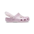thumbnail image 2 of Crocs Kids Classic Glitter Clog, 2 of 6