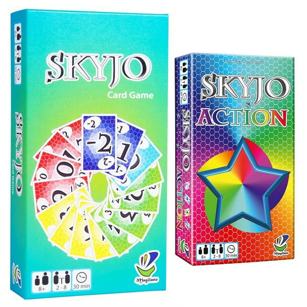 Skyjo Action Anglais Jeu de société Family Party Card Game Cartes
