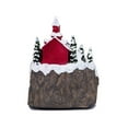 thumbnail image 4 of Figuras de resina, adornos con luces, regalos, recuerdos de fiesta, caja de música navideña Papa Noel, 4 of 6