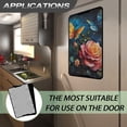 thumbnail image 6 of Yuyamidu Butterfly RV Door Window Shade Cover Rose Privacy Screen Door Curtains for RV Door Window Insulated Camper Window Shades for Travel Trailer Motor Home, 6 of 7