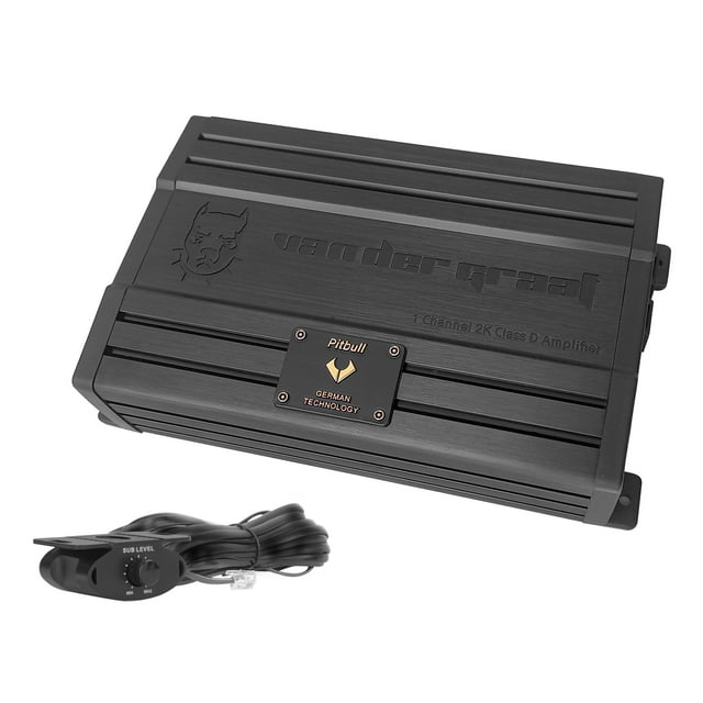 Amplificador Vandergraaf Pitbull Premium 24k Clase D 1ch