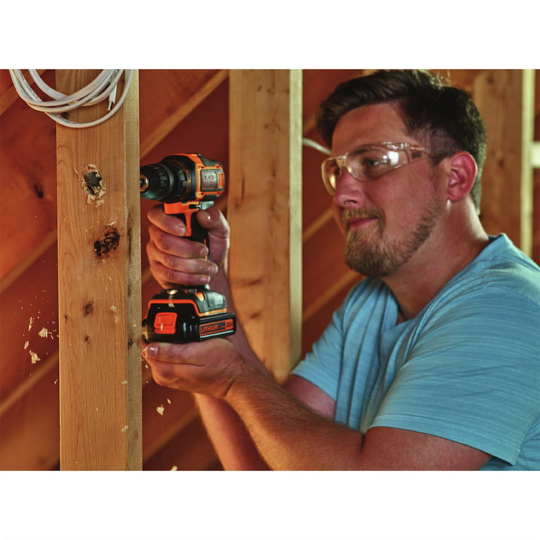 Black and Decker 2-Speed, 20-Volt Lithium Cordless Drill Unboxing