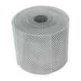 thumbnail image 4 of ToppiJoy Gutter Guard Mesh Roll Aluminum Gutter Screen Feet Leaf Gutter Guards Mesh with Gloves (5" x 100 ft), 4 of 25