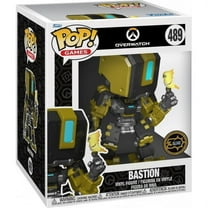 Funko POP! Games Overwatch Bastion [Metallic Gold] #489 Blizzard 30 Year Exclusive