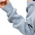 thumbnail image 5 of JINMGG V Neck Sweaters for Women Fall Winter Clearance,Women's Fashion Long Sleeves V-Neck Loose Pullover Tops Blouse Knitted Sweater, 5 of 7