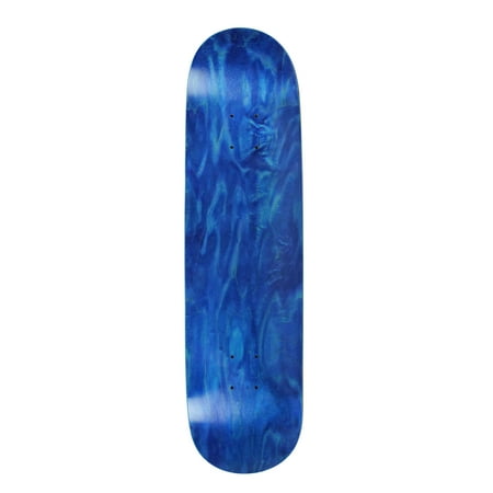 Skateboard Deck Blank Stained Blue 8.25