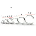 thumbnail image 2 of 6 Pcs Stainless Steel Round Cookie Cutter Molds for DIY Chocolate Baking Cake Fondant Moulds, 2 of 10