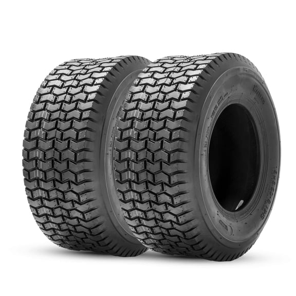 HALBERD 16x6.50-8 Lawn Mower Tires 16x6.50x8 16x6.5-8 Heavy Duty  Garden Tractor Tires Set of 2