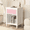 Pink, variant on Nightstand with Drawer for Kids, Adults, Wood Bed Side Table with Storage Shelf, Night Stand for Bedroom, 2-Tier Storage End Table for Living Room, Pink