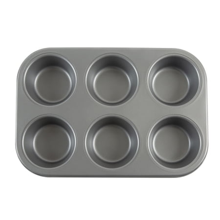 Kitchen Details 6 Cup Texas Muffin Pan  Carbon Steel