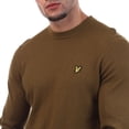 thumbnail image 3 of Lyle & Scott Mens Merino Wool Crew Neck Sweatshirt, 3 of 4