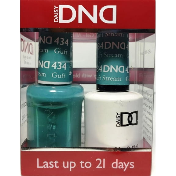 DND Nail Polish Gel & Matching Lacquer Set (434 - Gulf Stream)