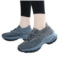 thumbnail image 2 of Aoochasliy Womens Shoes Athletic Sneaker Sports Breathable Flying Socks Shoes Walking Casual Running Sneakers Basic Clothes, 2 of 9
