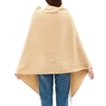 thumbnail image 5 of Alpine Swiss Womens Shawl Evening Wrap Pashmina Large Scarf Fringe Cape Poncho, 5 of 7