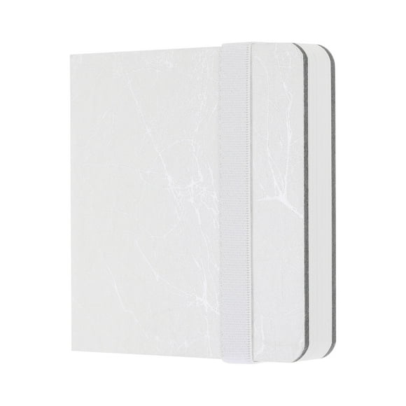 Diario de Acuarela Uxcell, 24 Hojas 4x4" Cuadernos de Bocetos Manuales Líneas Finas Blancas