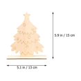 thumbnail image 3 of Miangastore Wood Plaque Blank Beige 10Pcs 6x5in, 3 of 8
