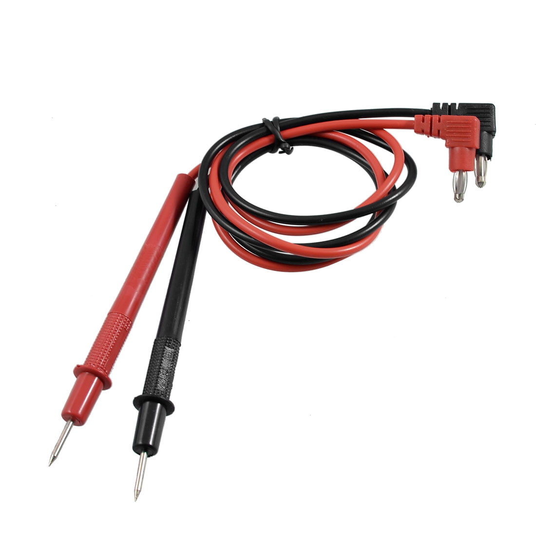 RED & BLACK 4MM FEMALE END TEST PROBE 1000V AC & DC VOLTAGE RATED 1A CURRENT 