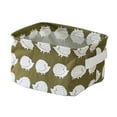 thumbnail image 2 of Hedgehog - Fresh and Rustic Fabric Storage Basket, Nordic Style Storage Box H, Shelf Storage Boxes,Wardrobe Storage Racks,Storage Boxes with Handles,Household and Office Storage Baskets, 2 of 3