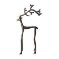thumbnail image 3 of Fraiche Large Aluminum Reindeer Decoration, 3 of 8