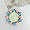 thumbnail image 6 of Rose Bouquet Coasters Crochet Starter Kits Flower Coasters Crochet Kits Crochet Coasters Kits Creative Gift for Adult, 6 of 9