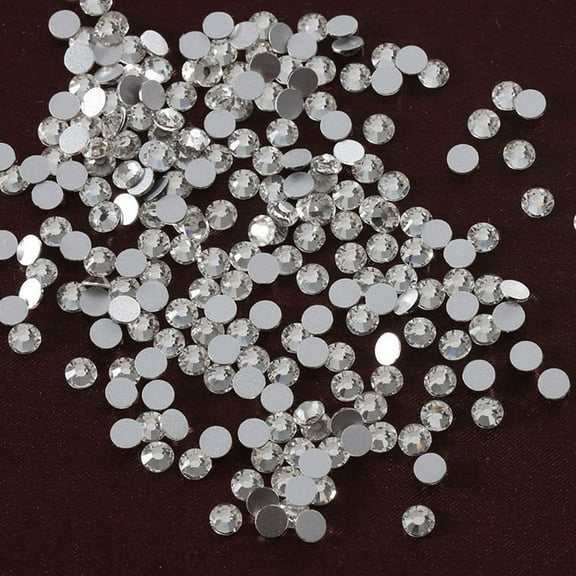 MLINS  72 Pcs Gem Art Hotfix Rhinestones Glass Diamond Crystal