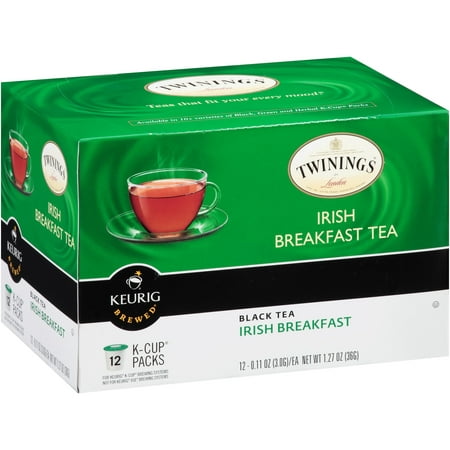 Twinings Irish Breakfast Black Tea Keurig K-Cups, 12 (Best Keurig Green Tea)