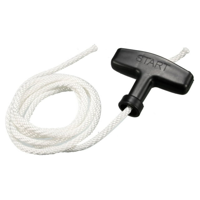 Unique Bargains Recoil Starter Pull Handle w Rope for 188/190F Petrol Garden Machine Fitting
