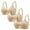1Beige, variant on REUFTI 3PC Womens No Underwire T Shirt Bras Padded Seamless Bralettes Full Coverage Push Up Comfortable Daily Wear Bras.S-3XL.Bras For Women,Protecting Breast Tissue,Breathable And Refreshing