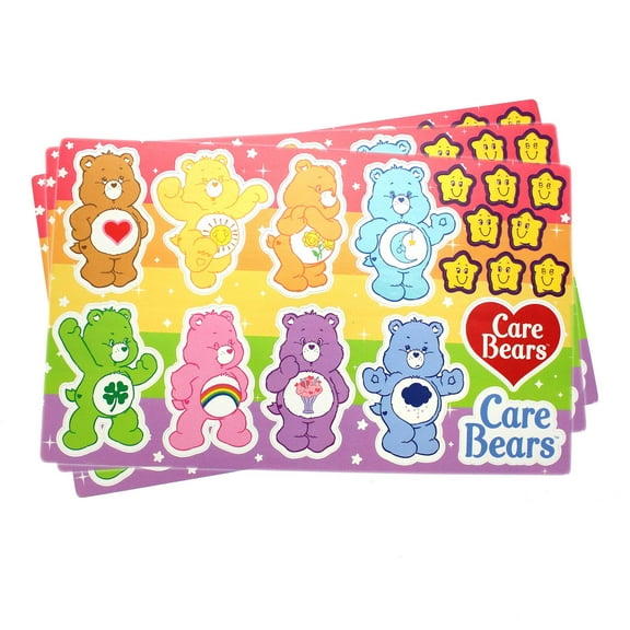 Care Bears Sticker Sheets (Set of 8)